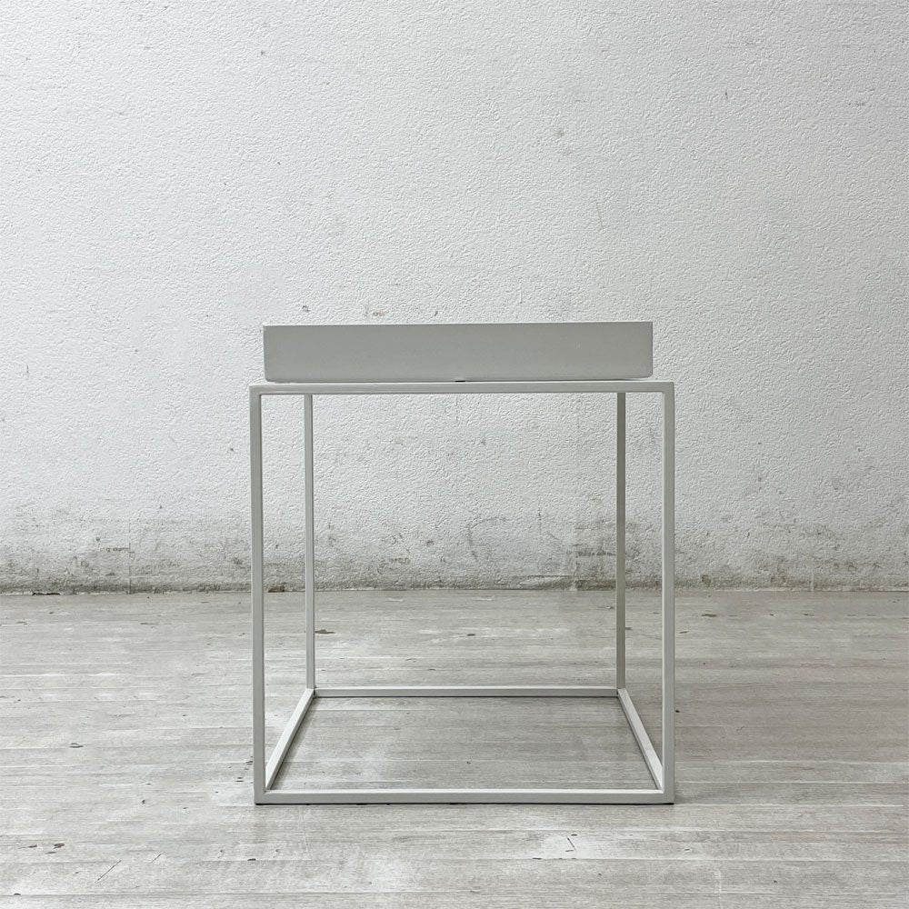 ヘイ HAY トレイテーブル Tray Table S サイドテーブル ホワイト スクエア W30cm デンマーク 北欧家具 定価：38,500円 ●