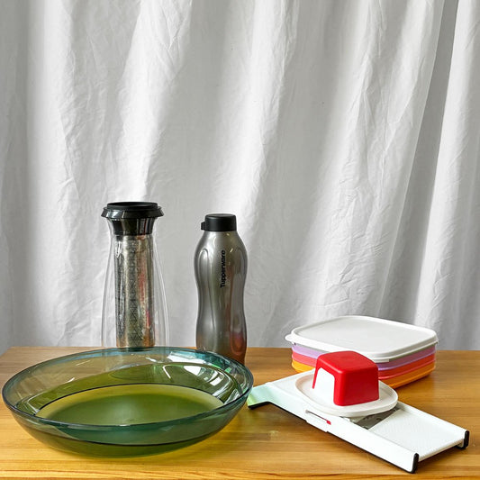 タッパーウェア Tupperware 食器 保存容器 調理器具 バラエティセット まとめ売り 計8個 アメリカ ◇
