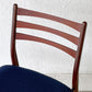 北欧ビンテージ Scandinavia Vintage ダイニングチェア 無垢材 ファブリック 北欧家具 モダンデザイン ◇