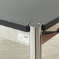 USMモジュラーファニチャー USM Haller USMハラーテーブル ワーキングデスク ダイニングテーブル チャコールリノリウム H74cm アジャスター C ●