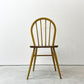 アーコール Ercol フープバックチェア ダイニングチェア スポークバック エルム材 UKビンテージ vintage 英国家具 ●