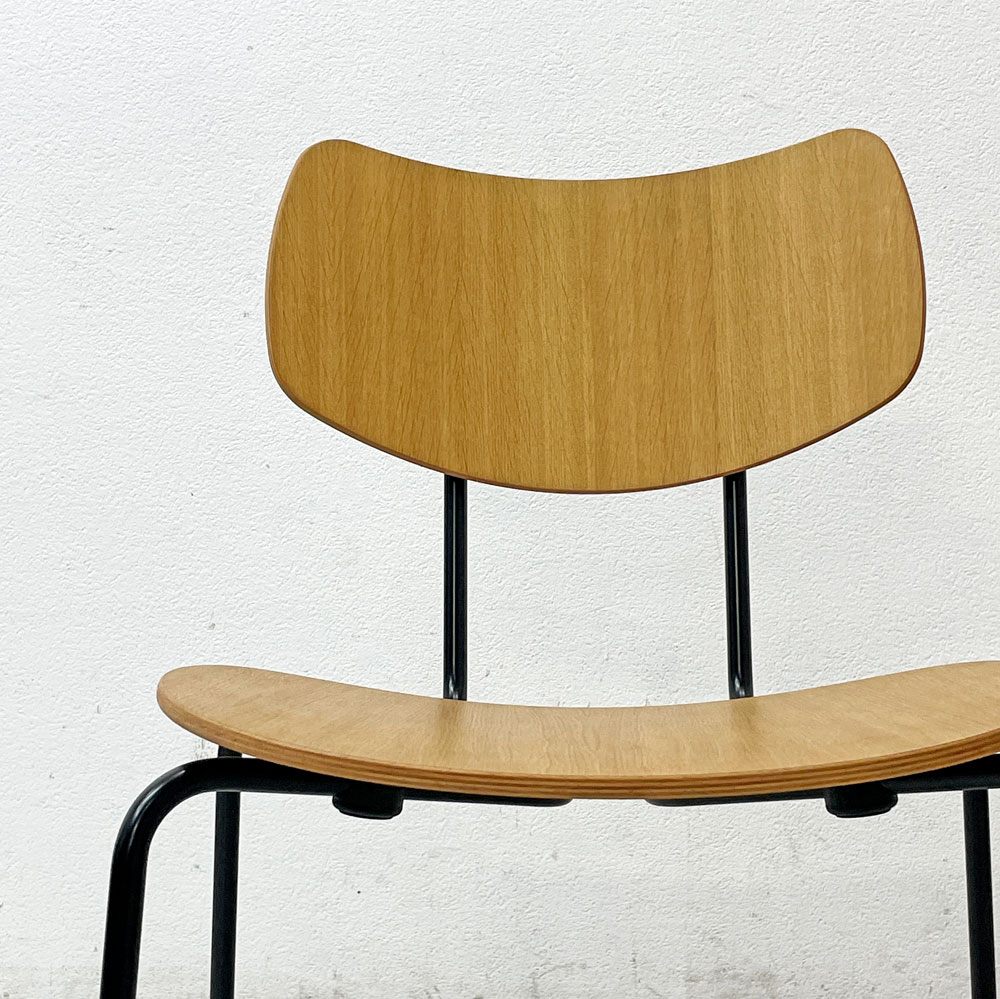 カールハンセン＆サン Carl Hansen & Son VLA26T Vegaチェア スタッキングチェア オーク材 ブラックスチール オイルフィニッシュ B ●