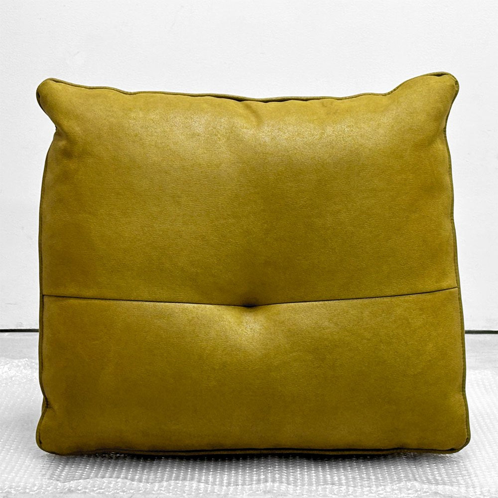 リラックスフォーム RELAX FORM アルフレード ALFREDO ソファ 背クッション 置き型クッション オリーブガーデン レザーテックス 関家具 ハイタイプ H52cm 展示品 ●