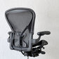 ハーマンミラー Herman Miller アーロンチェア スタンダード Bサイズ ポスチャーフィット グラファイトベース デスクチェア ビル・スタンフ＆ドン・チャドウィック ◇