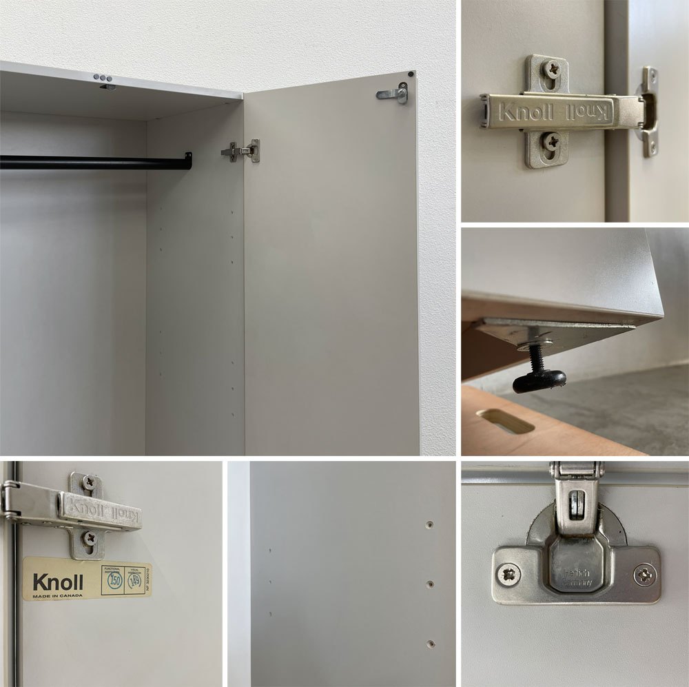 ノル Knoll ノール レフ・プロファイル Reff Profiles ロッカー ワードローブ キャビネット 収納家具 オフィス家具 Brian Graham カナダ製 〓