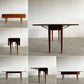 ハーデンファニチャー Harden Furniture チェリー無垢材 バタフライテーブル ダイニングテーブル D46.5/72.5/98.5cm 伸長式 USビンテージ 〓
