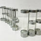 ツェツェアソシエ Tse＆Tse associees 四月の花器 XXL 花瓶 フラワーベース ガラス 亜鉛メッキ合金 定価￥44,000- フランス ●
