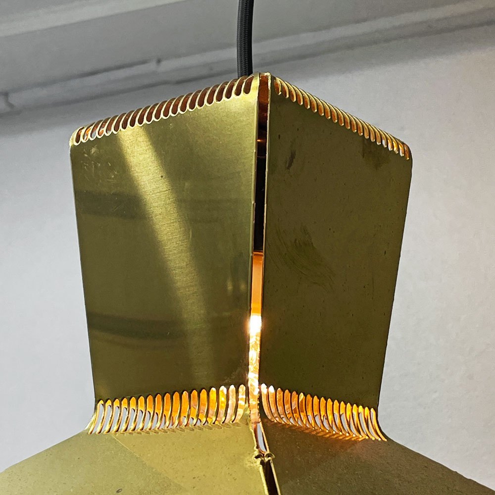 ピート・ヘイン・イーク PIET HEIN EEK HAND FOLDED LAMP 4 ブラス BRASS ペンダントライト 箱付き シボネ取扱 定価￥132,000- ●