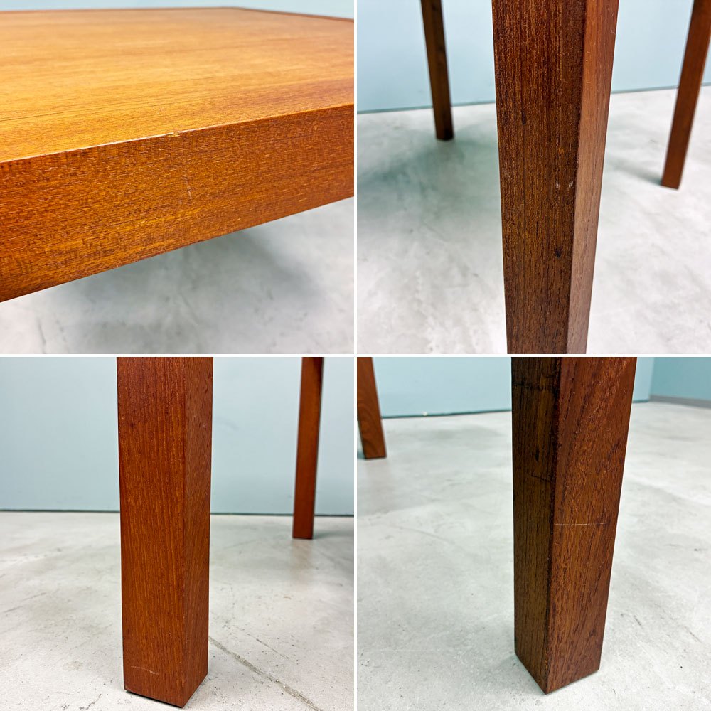 ジャクソンファニチャー Jackson Furniture チーク材 ビンテージ ローテーブル スクエア コーヒーテーブル サイドテーブル 正方形 アメリカ ◎