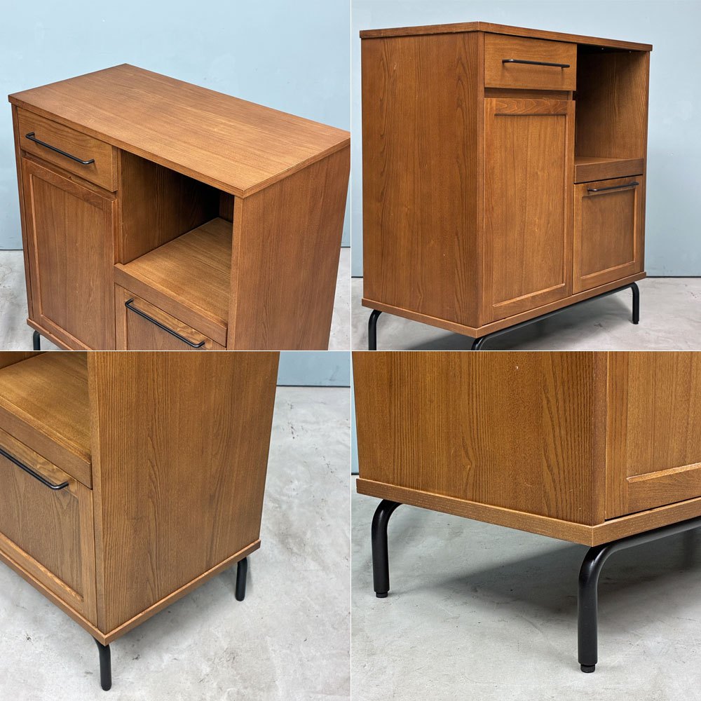 ジャーナルスタンダードファニチャー journal standard Furniture ティバートン TIVERTON キッチンカウンター Sサイズ スライドシェルフ ◎