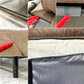 ジャーナルスタンダードファニチャー j.s.F ラバルセクショナルソファ LAVAL SECTIONAL SOFA 3Pソファ スチール レザー調ファブリック 工業系 ●