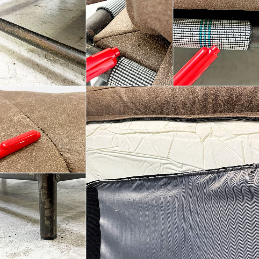 ジャーナルスタンダードファニチャー j.s.F ラバルセクショナルソファ LAVAL SECTIONAL SOFA 3Pソファ スチール レザー調ファブリック 工業系 ●