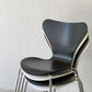 フリッツハンセン Fritz Hansen セブンチェア ダイニングチェア カラードアッシュ ブラック アルネ・ヤコブセン 北欧 デンマーク 定価￥76,780- 美品 B ◇