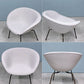 フリッツハンセン Fritz Hansen ポットチェア 3318 POT ラウンジチェア ファブリック クリスチャンハウン ベージュ ブラウンブロンズレッグ アルネ・ヤコブセン デンマーク  展示品 ◎