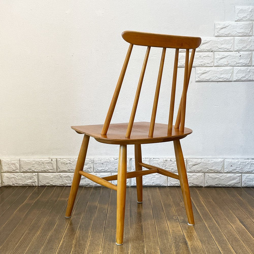 エズビーヴァーケン Edsby Verken ファネットチェア Fanett Chair ダイニングチェア イルマリ・タピオヴァーラ スウェーデン 北欧ビンテージ ◎