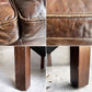 ハロ HALO × ジャーナルスタンダードファニチャー journal standard Furniture アイメッシュ IMESH 2Pソファ 2人掛け 本革 レザー バイカータン 廃番♪