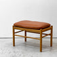 カールハンセン＆サン Carl Hansen & Son コロニアルフットスツール OW149F オーク材オイル仕上げ THOR307 ライトブラウンレザー オーレ・ヴァンシャー ●