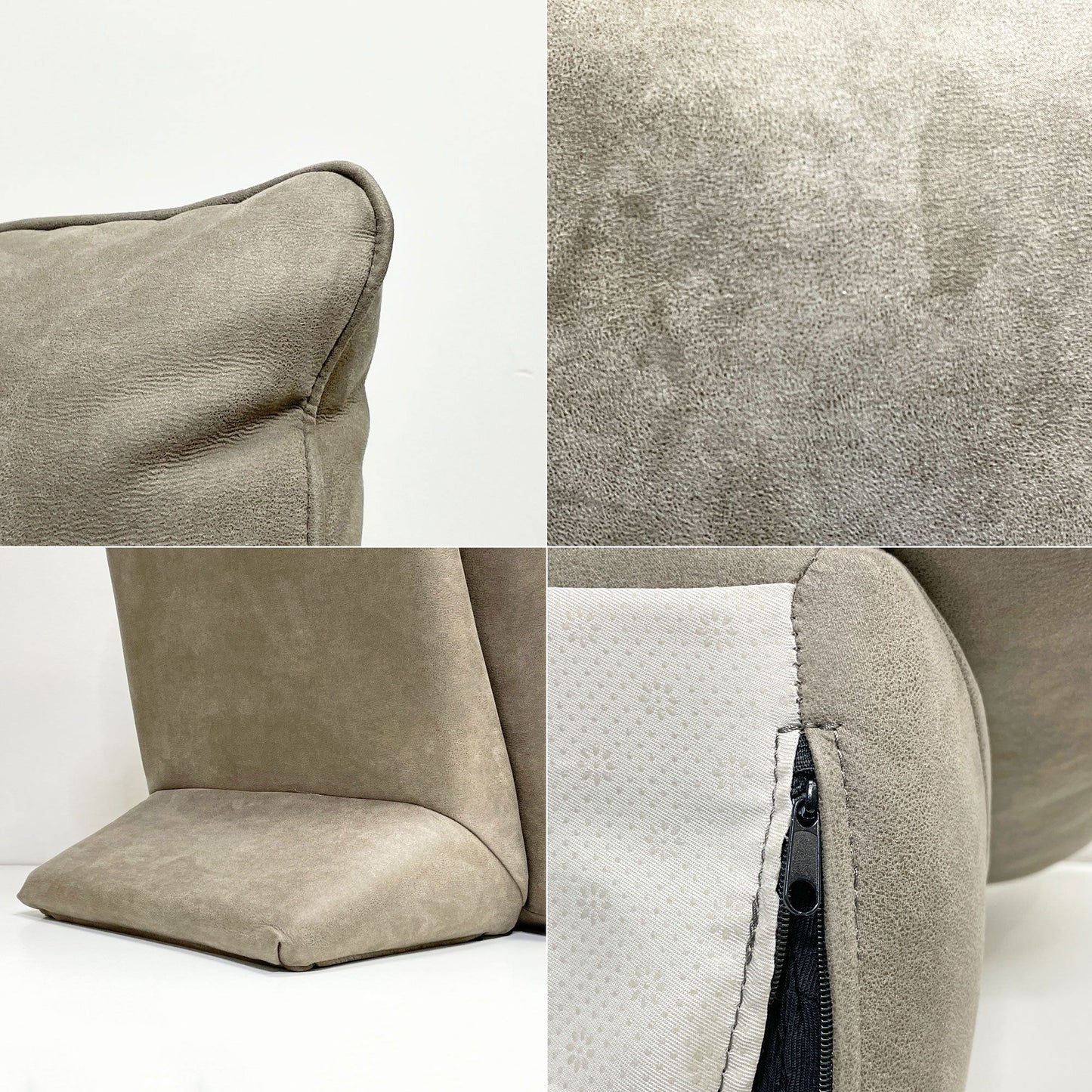 リラックスフォーム RELAX FORM アルフレード ALFREDO ソファ 背クッション 置き型クッション レザーテックス 関家具 ハイタイプ H52cm 展示品 ●