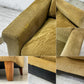 トラックファニチャー TRUCK FURNITURE FKソファ SOFA トリム TRIM 3シーター F-21 グリーンコーデュロイ ウォールナット無垢材 定価￥440,000- ●