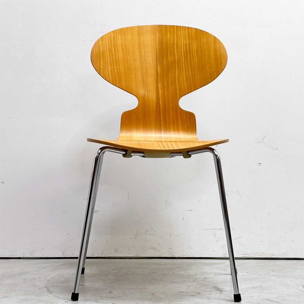 フリッツハンセン Fritz Hansen 3101 アリンコチェア アントチェア 4本脚 ナチュラルビーチ ラッカー仕上げ アルネ・ヤコブセン E ●