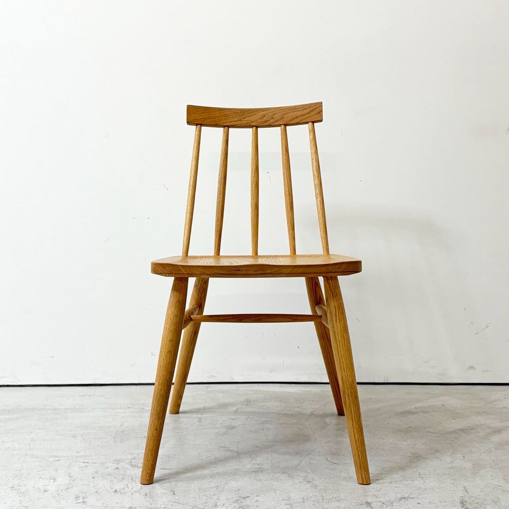 モモナチュラル MOMO Natural SB CHAIR ダイニングチェア オーク無垢材 オイルフィニッシュ ナチュラル ウィンザースタイル B ●