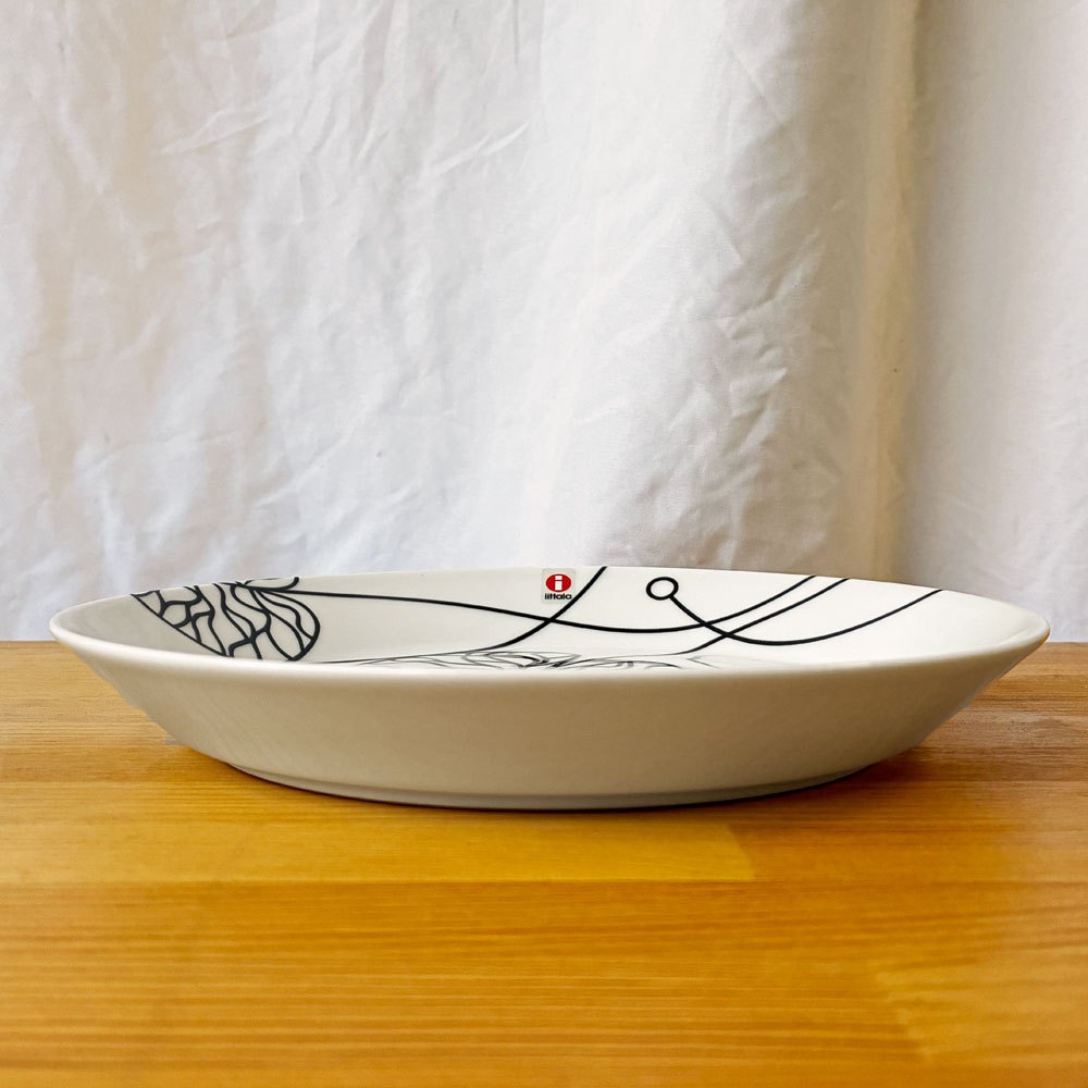 イッタラ × マリメッコ iittala × marimekko ボットナ BOTTNA プレート 21cm 2枚セット アンナ・ダニエルソン Anna Danielsson 北欧食器 フィンランド 廃番 C ◇