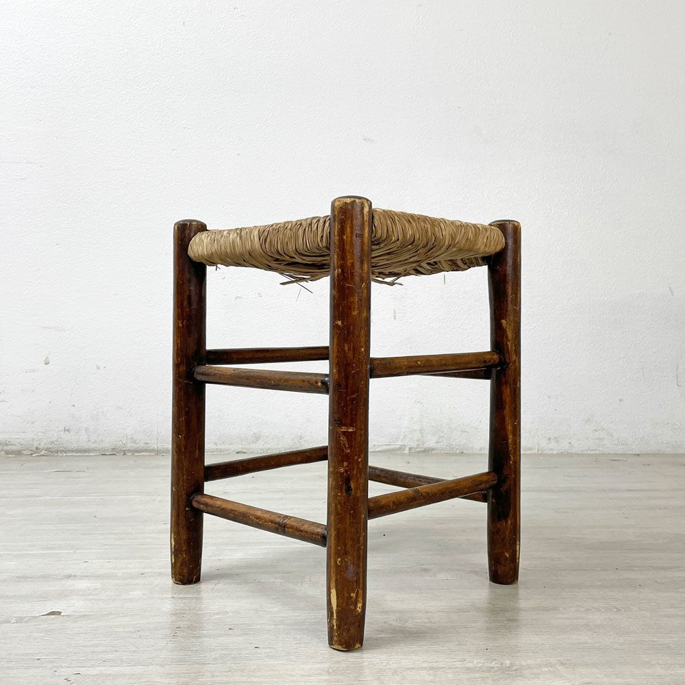 シャルロットぺリアン Charlotte Perriand Stool No.17 スツール フランスビンテージ ●