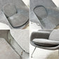 ノル ノール Knoll サーリネンコレクション ウームチェア Womb chair ラウンジチェア 1pソファ クロムベース グレー系 ファブリック エーロ・サーリネン ミッドセンチュリー ●