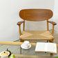 カールハンセン＆サン Carl Hansen & Son CH22 ラウンジチェア オーク材 × チーク材 ミックスコンビネーション オイルフィニッシュ ハンス・J・ウェグナー 未使用保管品 定価492,800円 ●