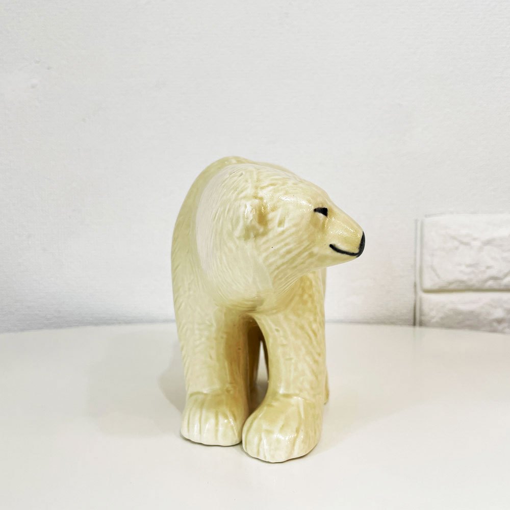 ポーラーベア Polar bear 親熊 白熊 リサラーソン Lisa Larson オブジェ 北欧雑貨 復刻品 ◎