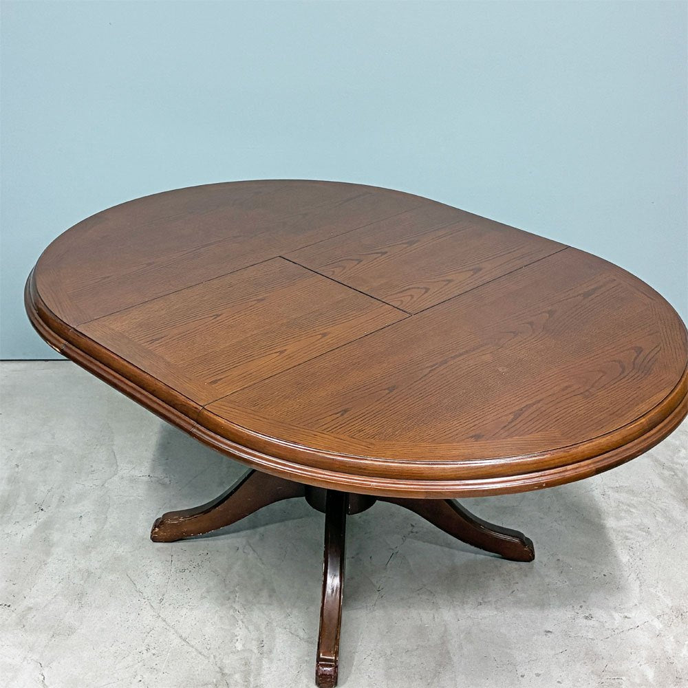 三越家具 ブルージュ Brugg カントリーハウス CDT1 エクステンション リビングダイニングテーブル ラウンド W108×H68cm ◎