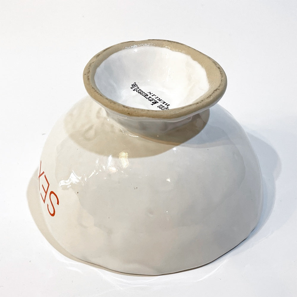 クーンケラミック Kuhn Keramik SEX メッセージ ボウル Bowl ベルンハルト・クーン ドイツ 展示品 ★