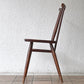 アーコール Ercol スティックバックチェア ダイニングチェア エルム材 UKビンテージ Vintage 英国家具 ◇