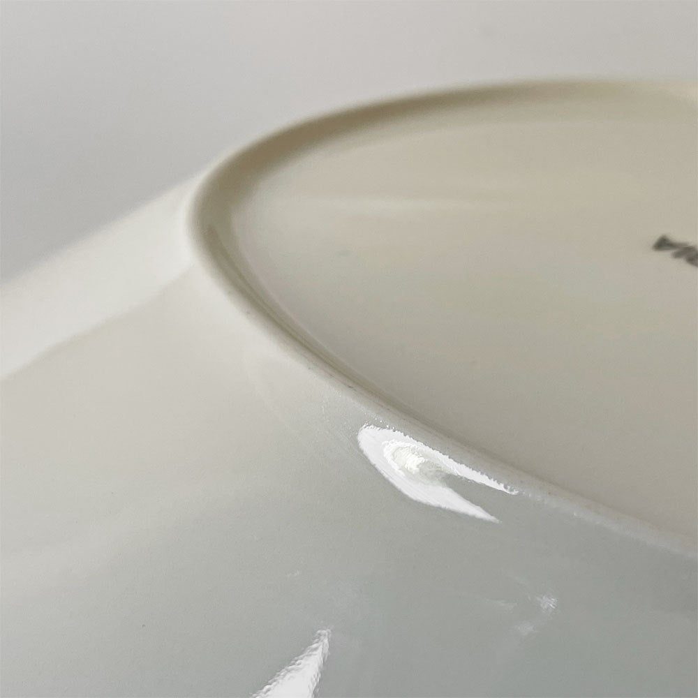 アラビア ARABIA エエヴァ EEVA オーバルプレート 25cm ホワイト スコープ scope 復刻品 北欧食器 A ★