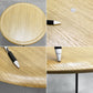 エンゲルブレヒト Engelbrechts ケヴィ KEVI 2010 ダイニングテーブル オーク材 プライウッド カフェテーブル 70cm 3本脚 ヨルゲン・ラスムッセン デンマーク 未使用品 A ●