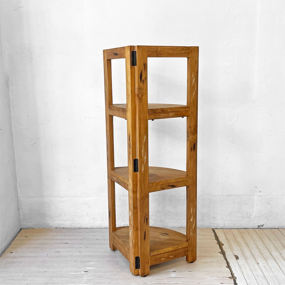 アクメ ファニチャー ACME furniture ディーボディー d-Bodhi トロイ TROY S コーナーシェルフ 3段 チーク古材 インダストリアルテイスト ★