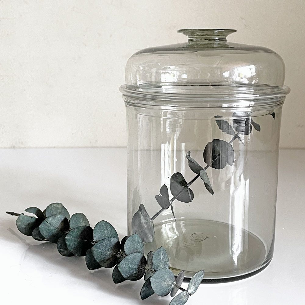 ピーターアイビー PETER IVY ピクルスジャー Pickles Jar ショート Short ガラス φ9 x 14 cm 流動研究所 現代作家 ■