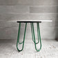 カリガリス Calligaris コヌビア connubia スツーレ STULLE ラウンド ダイニングテーブル テラッゾ×マットフォレストグリーン メラニン天板 メタルレッグ Φ120cm イタリアモダン 美品 ♪