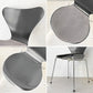 フリッツハンセン Fritz Hansen セブンチェア ダイニングチェア ブラック ラッカー再塗装 アルネ・ヤコブセン デンマーク スタッキングチェア 北欧家具 MIONETTA社製シートパッド付き A ★