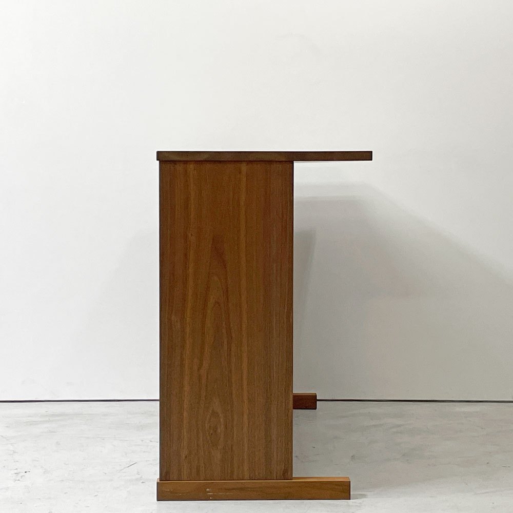 マスターウォール MASTERWAL ノリータ NOLITA カウンターテーブル ハイテーブル ディスプレイラック ウォールナット無垢材天板 定価￥203,500- ●