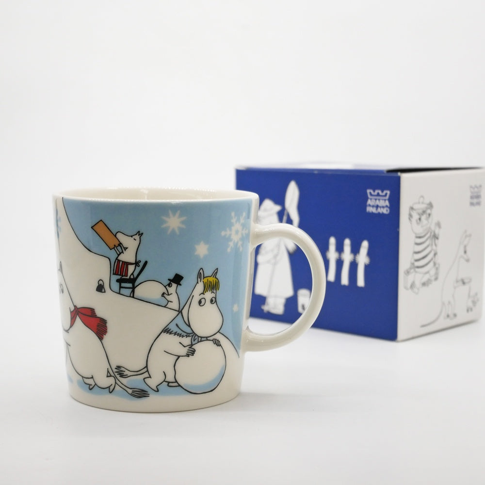 アラビア ARABIA ムーミンマグ MOOMIN ウインターゲーム 2011年 冬限定 フィンランド 北欧食器 ●