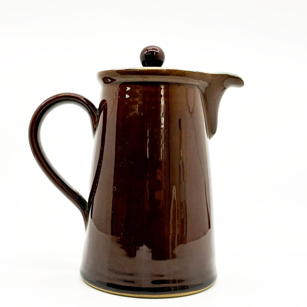 デンビー DENBY コーヒーポット ストーンウェア 食器 UKビンテージ 英国 ●