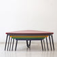 カッシーナ Cassina 519 PETALO ペタロ ローテーブル ネストテーブル 5pcs シャルロット・ペリアン Charlotte Perriand ●