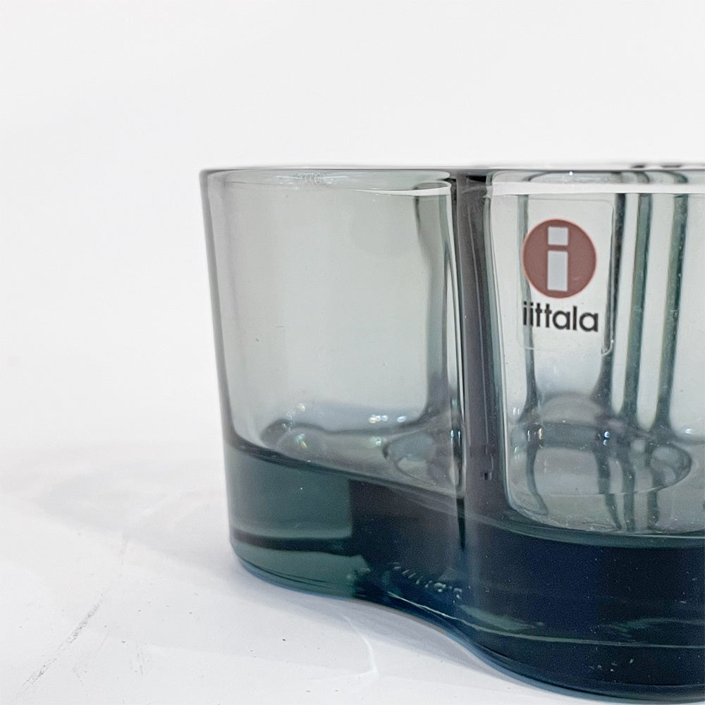 イッタラ iittala Collection キャンドルホルダー アルヴァ・アアルト Alvar Aalto グレー Gray 北欧雑貨 フィンランド 廃盤 ★