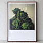 サイ・トゥオンブリー Cy Twombly キャベツ Cabbages 展覧会 SENSATIONS OF THE MOMENT 2009 オフセットリトグラフ ポスター 額装品 ◇