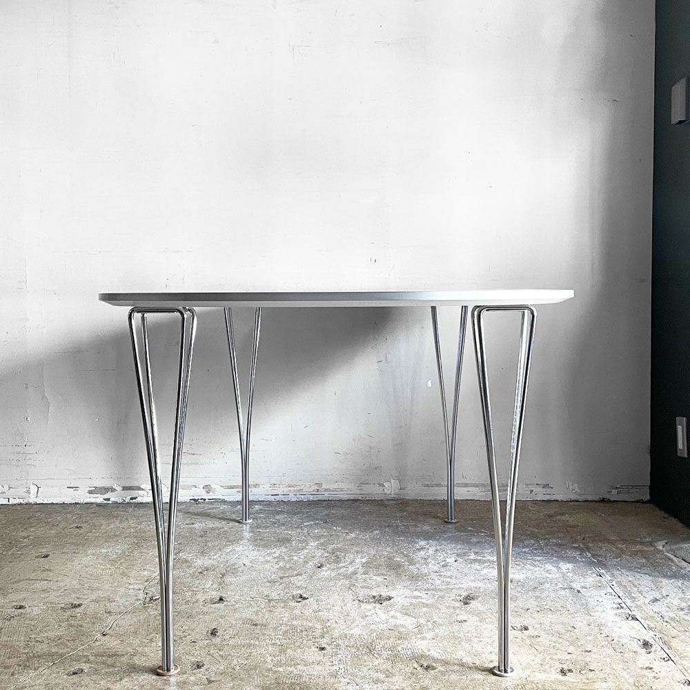 フリッツハンセン Fritz Hansen スーパー楕円 Bテーブル ダイニングテーブル W150 ピート・ヘイン アルネ・ヤコブセン ■