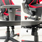 IODOOS ゲーミングチェア gaming chair デスクチェア 180度リクライニング クッション付属 レッド ●