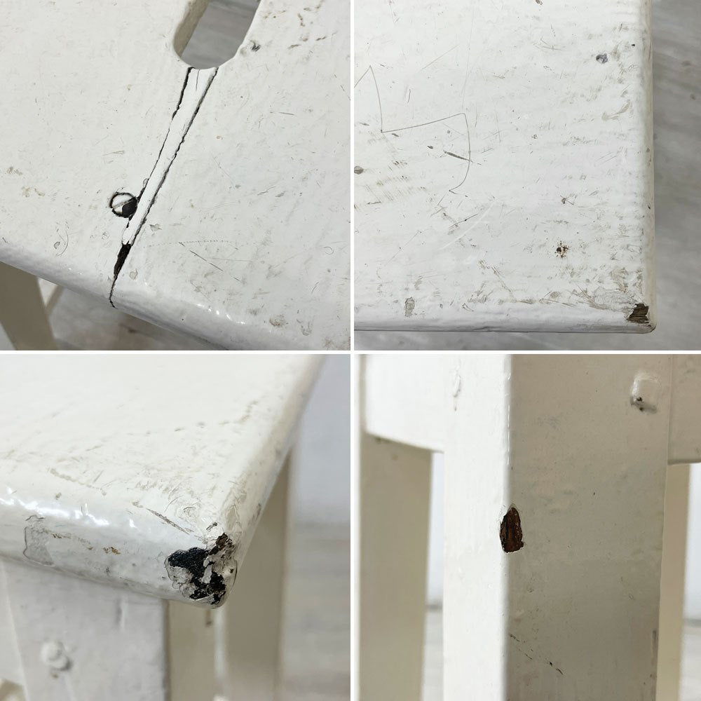 フェール トラヴァイユ Fer travail GOMENOL Wood stool H55.5 スツール シャビーシック インダストリアル C ●