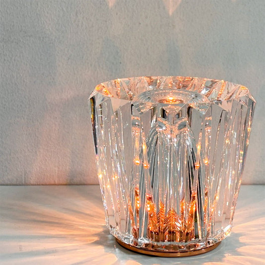 アンビエンテック Ambientec クリスタル デクルクス Xtal Decrux COPPER テーブルライト カッシーナ・イクスシー/ ザ・コンランショップ 2019年限定仕様  箱付き 美品 A ●