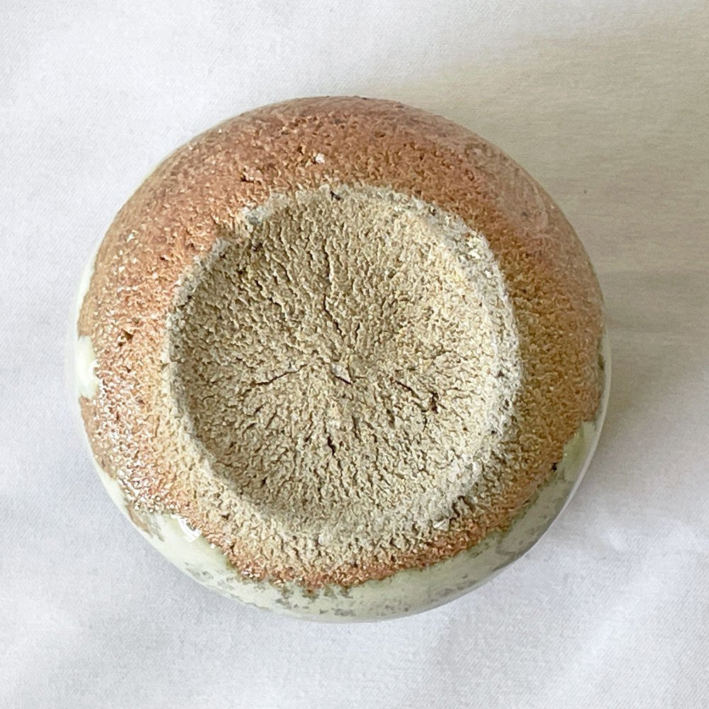 唐津焼 斑唐津 竹花正弘 ぐい呑 箱付き Φ7cm 陶芸家 現代作家 A ◇